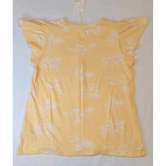 C&C California Matty M 2 Pc Lot Sz S T Shirt Tops Yellow Sky Blue NWT - Picture 3 of 11